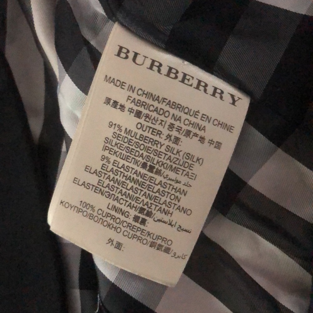 Burberry silk blend‎ blazer - Picture 5 of 5